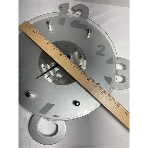 Modern Wall Clock Mid Century Modern Inspired Home Decor - Picture 3 of 8
